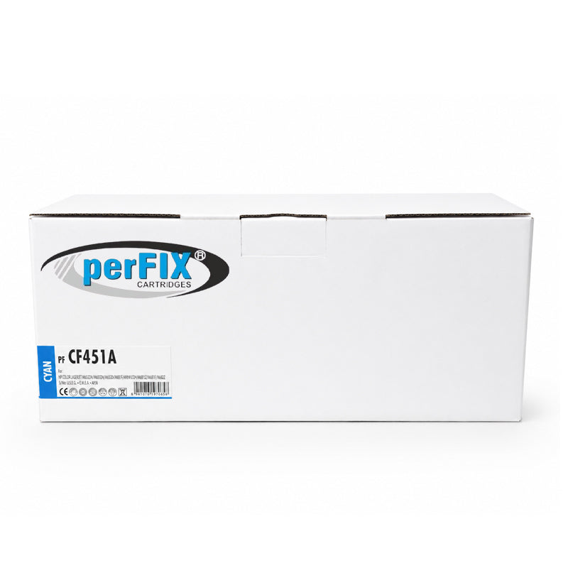 PerFIX HP 655A (CF451A) Compatible Cyan Toner Cartridge