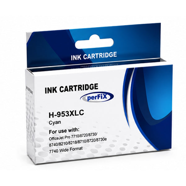 PerFIX HP 953XL Compatible Cyan Ink Cartridge