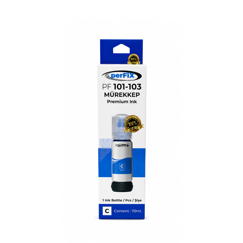 PerFIX Epson 101 / 103 Compatible Cyan Ink Bottle