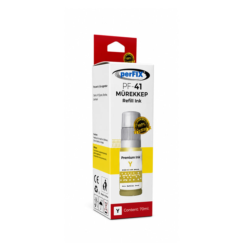 PerFIX Canon GI-41 Compatible Yellow Ink Bottle
