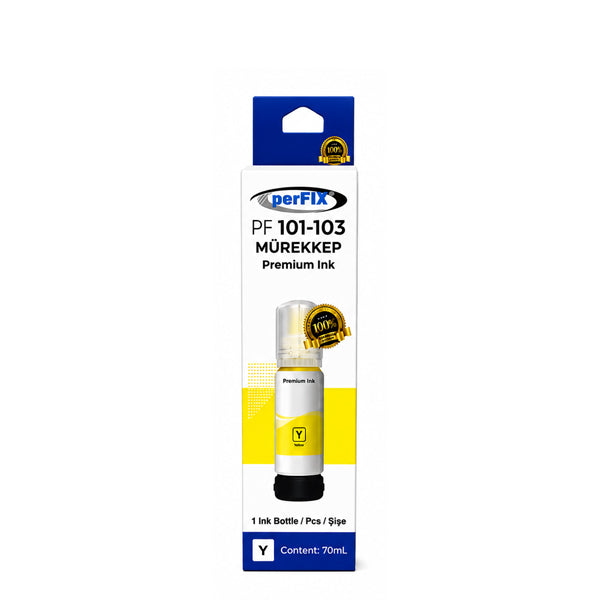 PerFIX Epson 101 / 103 Compatible Yellow Ink Bottle
