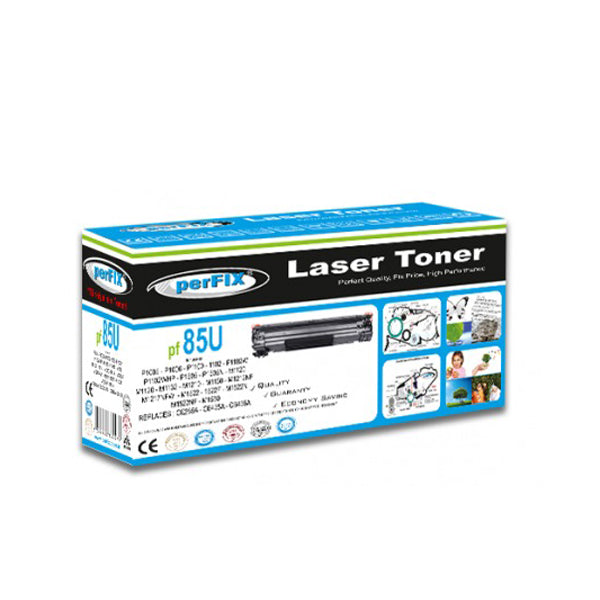 PerFIX HP 85A / 35A / 36A / 78A Universal Compatible Black Toner Cartridge