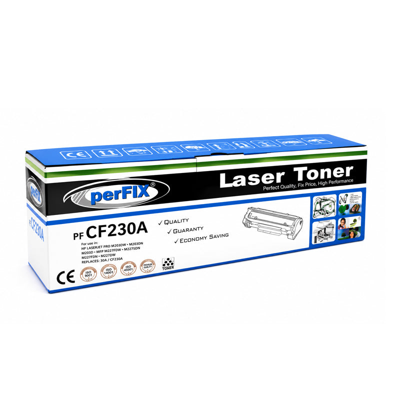 PerFIX HP 30A (CF230A) Compatible Black Toner Cartridge