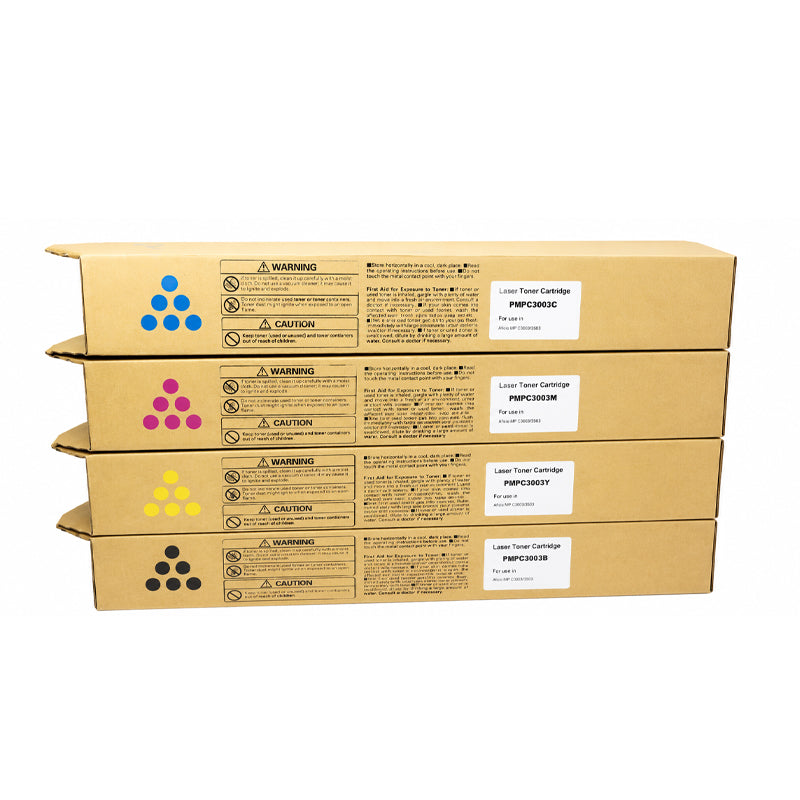 PerFIX Ricoh MPC3003 / MPC3503 Compatible Toner Cartridge Set – Black, Cyan, Magenta & Yellow