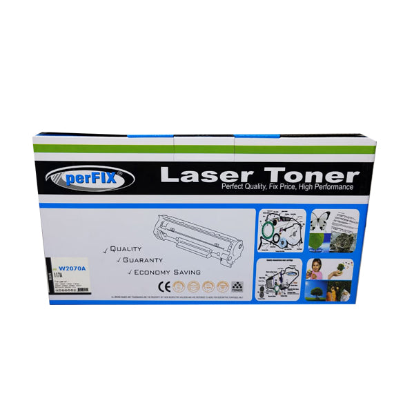 PerFIX HP 117A (W2070A) Compatible Black Toner Cartridge