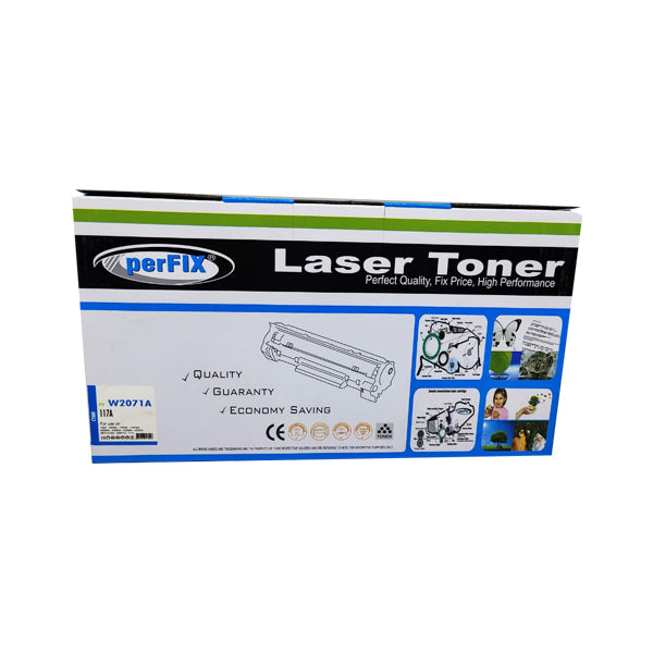 PerFIX HP 117A (W2071A) Compatible Cyan Toner Cartridge