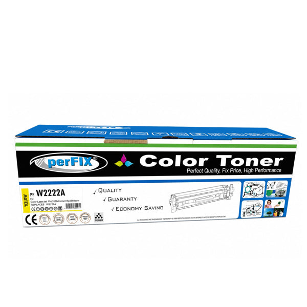 PerFIX HP 222A (W2222A) Compatible Yellow Toner Cartridge