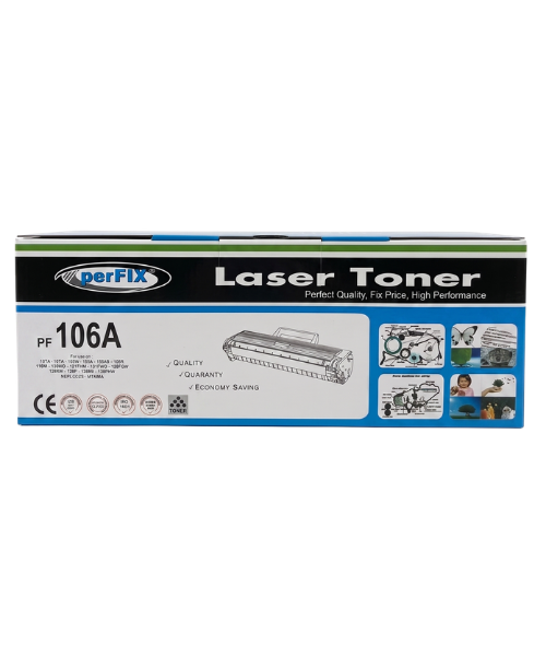 PerFIX HP 106A (W1106A) Compatible Black Toner Cartridge