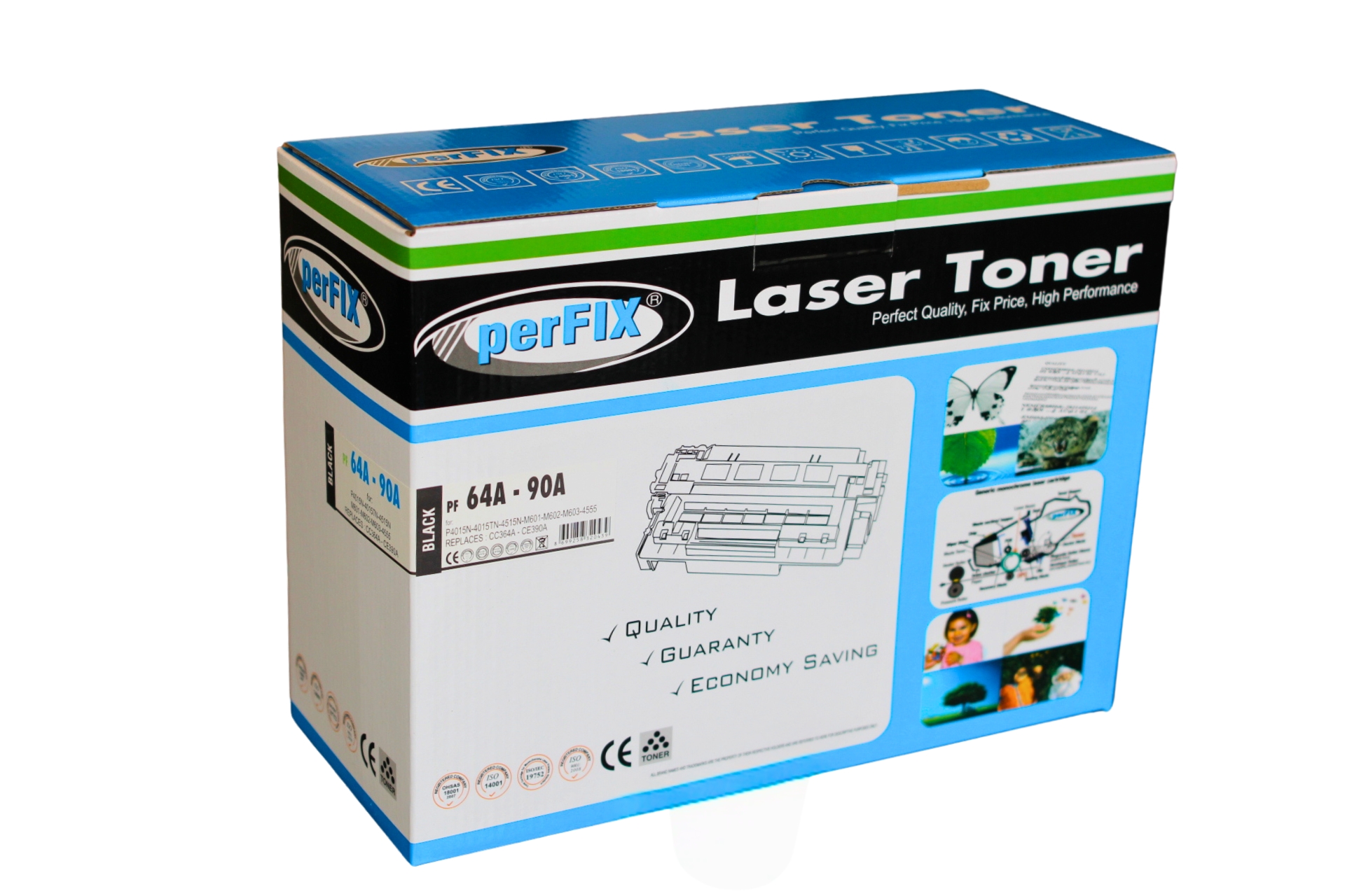 perFIX PF 64A-CC364A-90A - CE390A -4014-4015-4515 TONER - Image 2