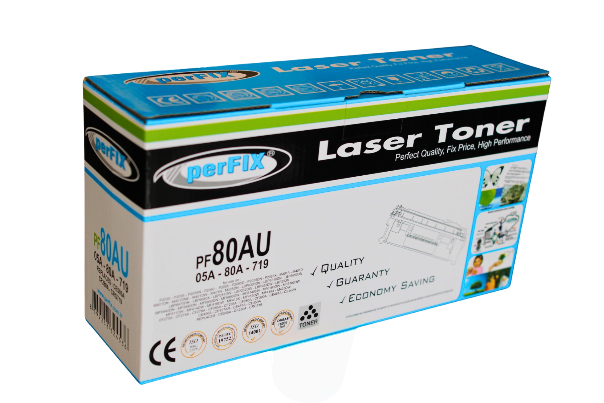 Perfix - PF 280AU-05A-80A-CE505A-CF280A Universal TONER - Image 2