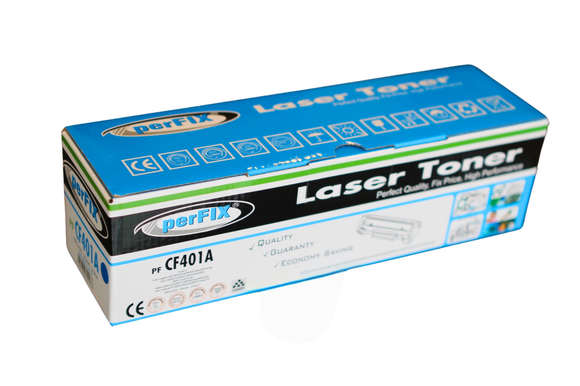 perFIX PF CRG045 CF401A CYAN 201A TONER - Image 2
