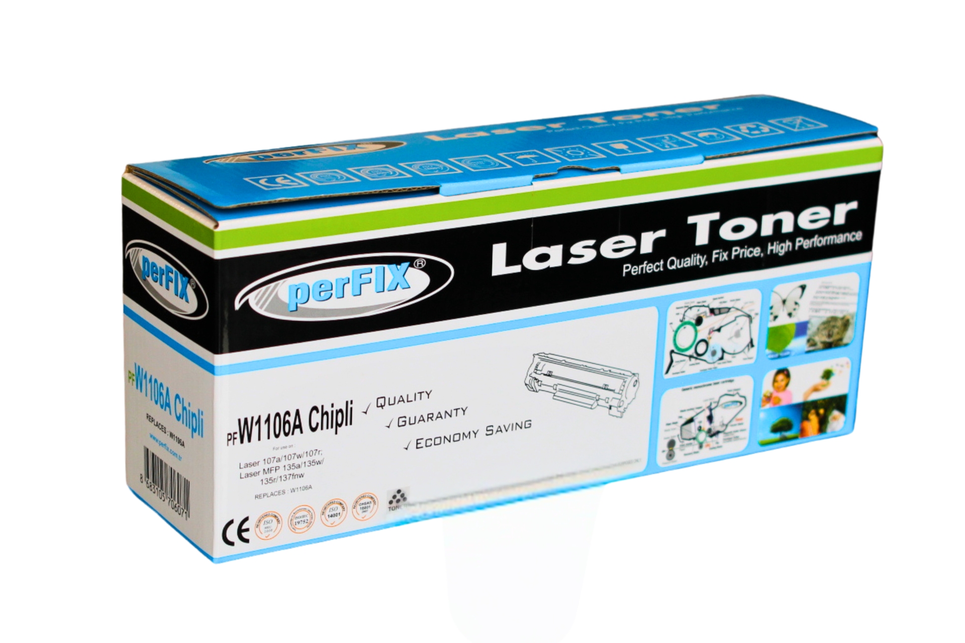 perFIX PF W1106A-With Chip 106A TONER - Image 2